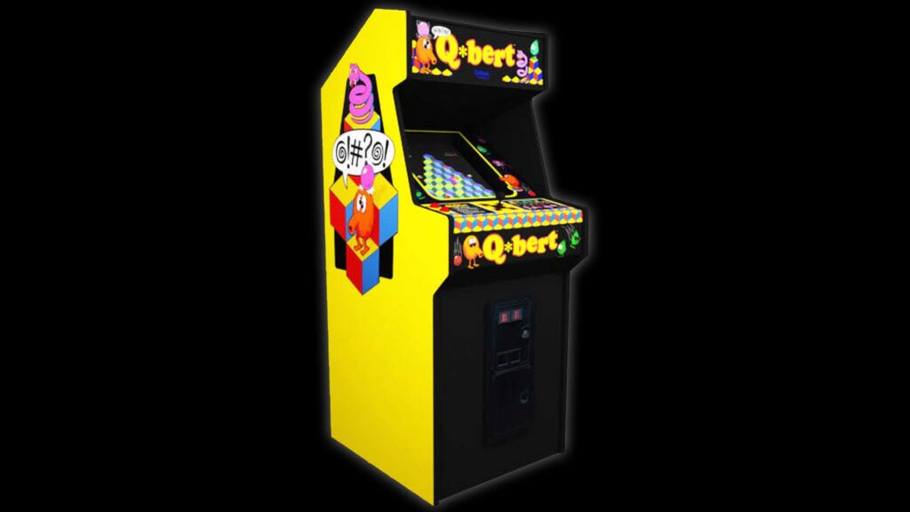 Q*BERT Florida classic arcade game rental