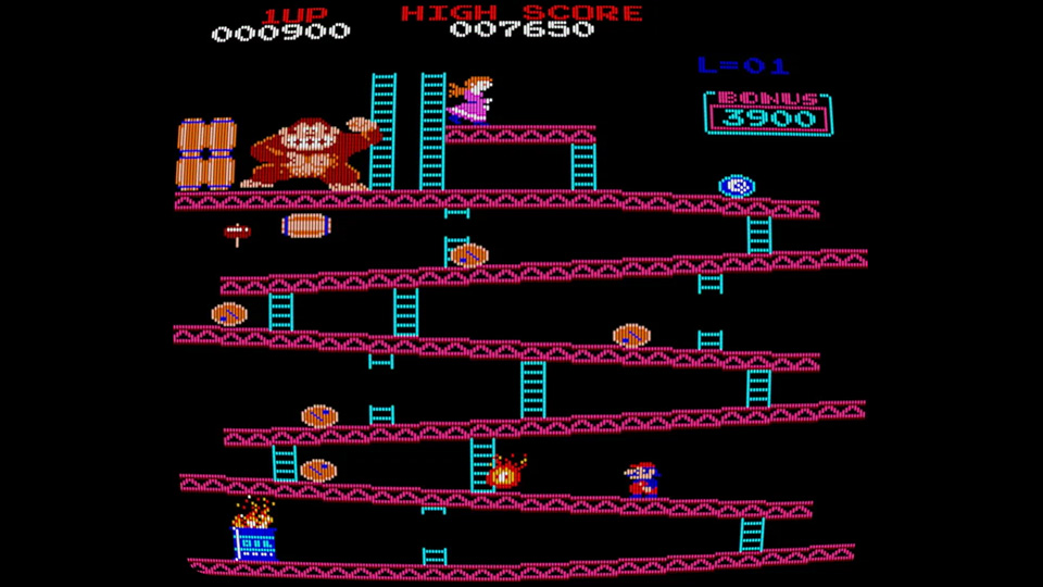 Donkey-Kong-Arcade-Game-Rental-in-Florida