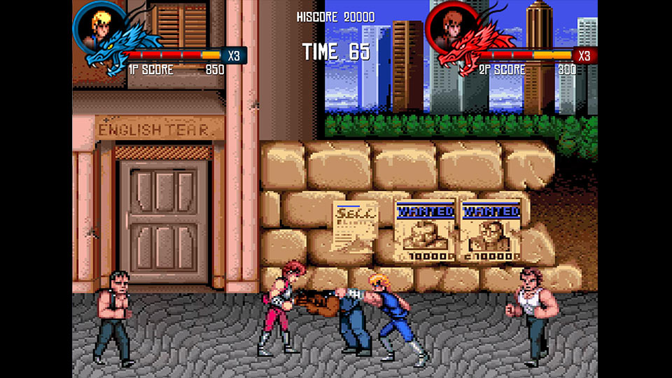 Double-Dragon-Arcade-Game-Rental-in-Florida