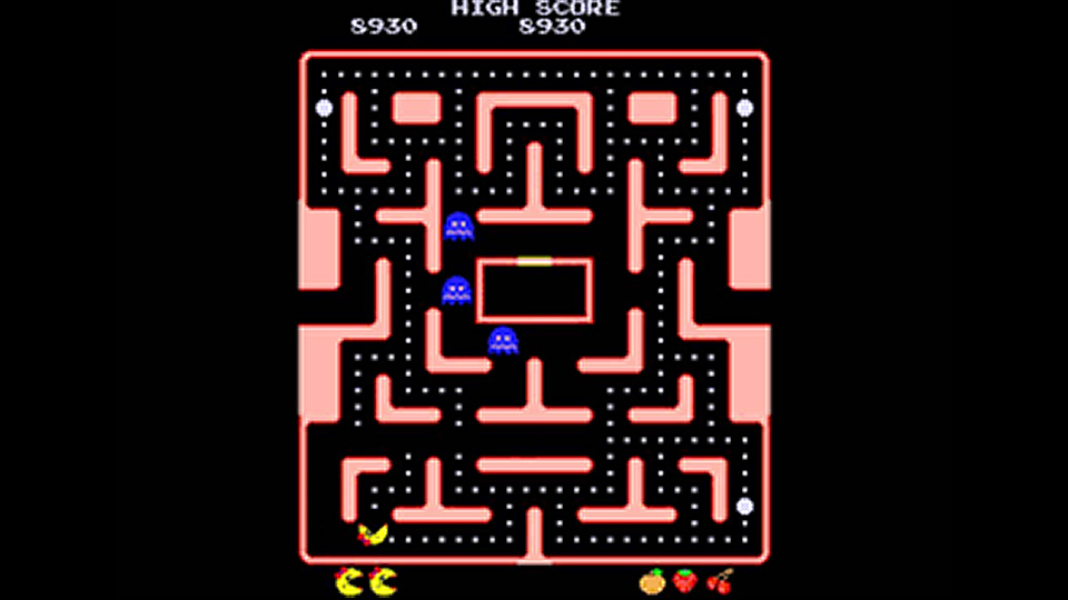 ms pacman, ms pac-man Florida arcade game rental screenshot