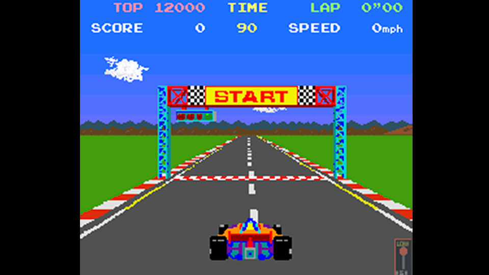 Pole Position Arcade Driving Racing Game Rental