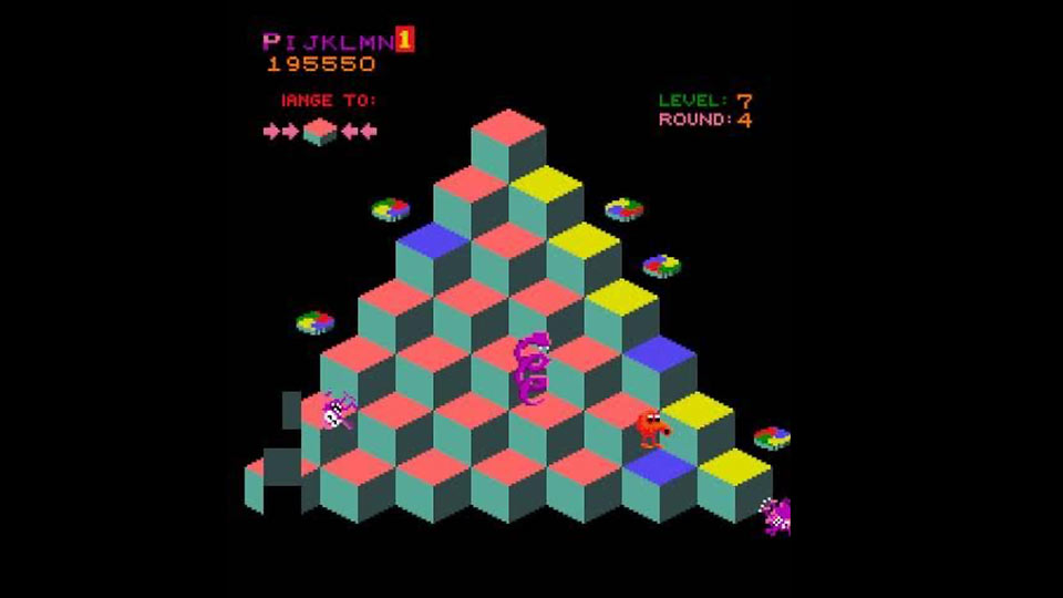 Q-bert-Qbert-Arcade-Game-Rental-in-Florida